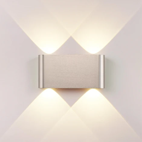 Настенный светильник светильник Odeon Light Magnum 7106/4WL матовый никель/металл IP20 LED 4W 3000K 220V