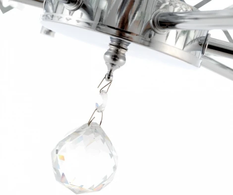 Потолочная люстра хрустальная на штанге Arte Milano Sorrento-7019 377019/6/50/470 CR (220V)