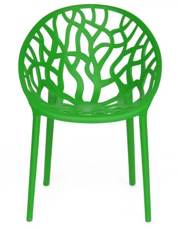 Стул BUSH (mod. 017) пластик, 60*58,5*80см, зеленый Tetchair 12653
