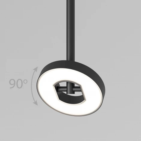 Уличный светильник подвесной Elektrostandard Verano 35185/H черный (LED, 220V, на проводе, круглые, IP54)