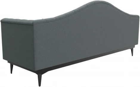 Диван кухонный прямой Флорида (Серый/Рогожка) Лига Диванов арт.122490