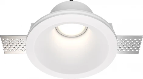 Встраиваемый светильник Gyps Modern GU10 1x35Вт Maytoni Technical DL002-1-01-W