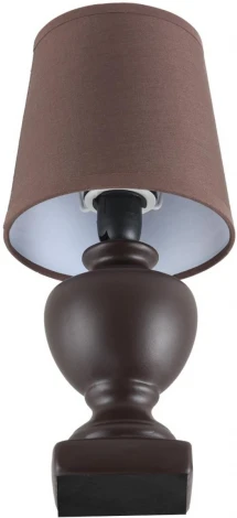 Настольная лампа Lumion Bianka 8162/1T черный, керамика/текстиль E14 1*40W 220V (выключатель)