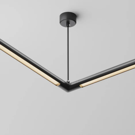 Угловой коннектор для системы Shelf с вводом питания Maytoni Accessories for system Shelf CA014LC-P-B (24V)