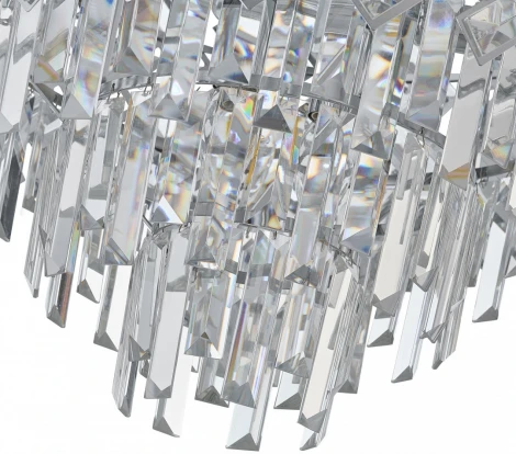 Потолочная люстра хрустальная на штанге Arte Milano Sorrento-8019 378019/7/50/470 CR (220V)
