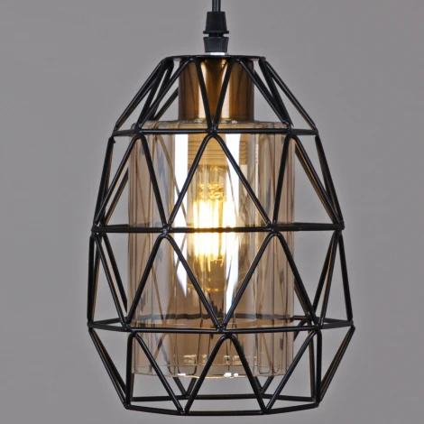 Подвесной светильник Reluce 03342-0.9-01 BK (220V, на проводе)