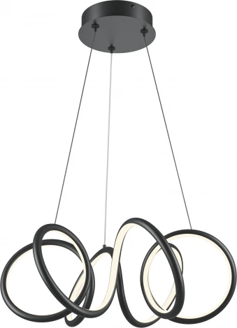 Подвесной светильник Maytoni Curve MOD241PL-L60BK (LED, 220V, на тросе)