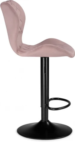 Барный стул Woodville Porch pink / black