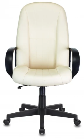 Кресло руководителя Бюрократ T-898AXSN слоновая кость Or-10 эко.кожа крестовина пластик