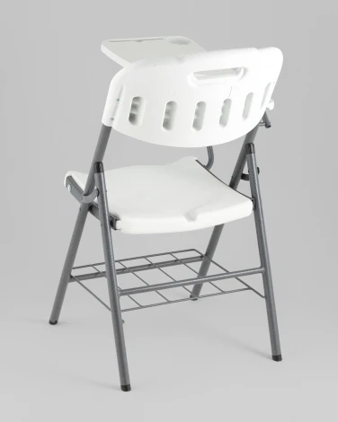 Стул Stool Group складной банкетный со столиком и полкой черный арт.УТ000040173