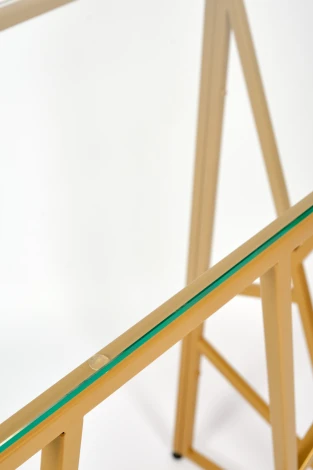 Консольный стол AllConsoles 1052-CG clear золотой