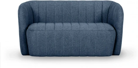 Диван Lecco ОГОГО (арт.745067), (Ткань,Рогожка/Синий)