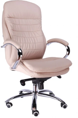Компьютерное кресло для руководителя Valencia M кожа бежевый