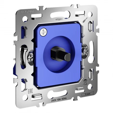 Механизм светорегулятора поворотно-нажимного 600 Вт Voltum S70 VLS0703M