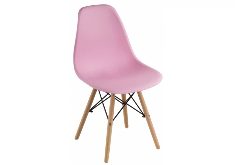 Пластиковый стул Woodville Eames PC-015 light pink 11897