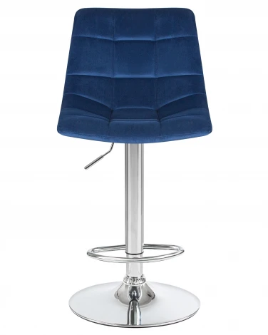 Набор 2 шт стул барный DOBRIN TAILOR (синий велюр (MJ9-117))