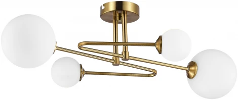 Потолочная люстра на штанге Evoluce Fantini SLE2211-302-04