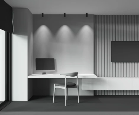 Потолочный светильник FOCUS LED 4000K 1x12Вт 50° Maytoni Technical C056CL-L12B4K-W-B (220V, круглые)