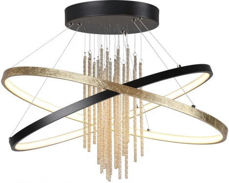 Подвесная люстра Odeon Light L-vision 3901/70CL (LED, 220V, подвески, на тросе, кольцо)