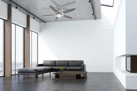 Потолочная люстра с вентилятором Globo Azura 308 (220V, вертолет)