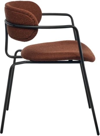 Стул Ant букле терракотовый Bradexhome арт.RF 0832