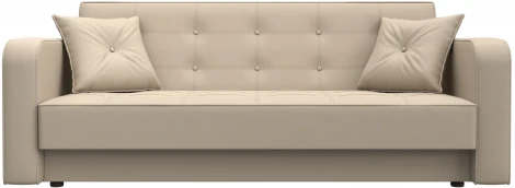 Диван-книжка Тур (Бежевый/Экокожа) Лига Диванов арт.121787