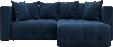 Диван угловой Лига-052 НПБ угол универсальный Лига Диванов (Велюр) арт.128811