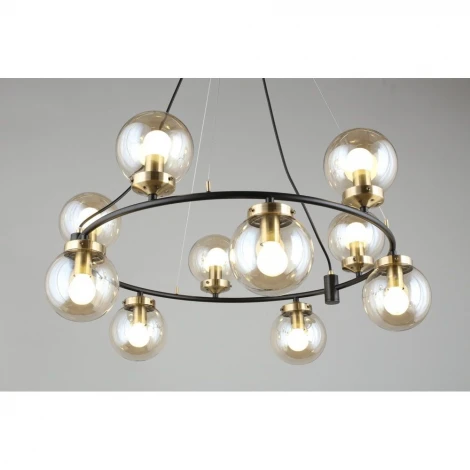 Подвесная люстра Omnilux Sorrento OML-94003-10 (220V, на проводе, шарики)