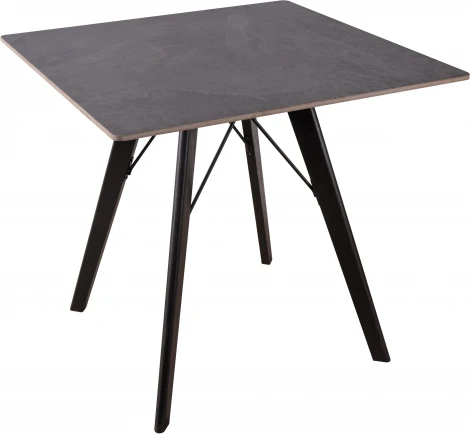 Стол обеденный обеденный JET CERAMIC квадратный 80*80 (Дерево бук, Венге) RF Wenge Pietra selvatica 80x80