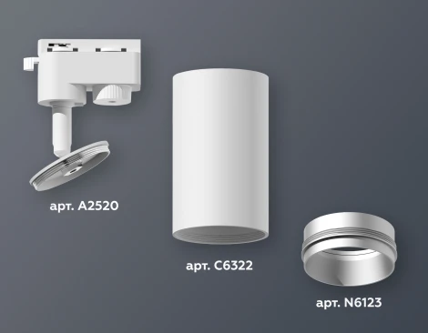 Трековый светильник Ambrella Track System XT6322043 (круглые)