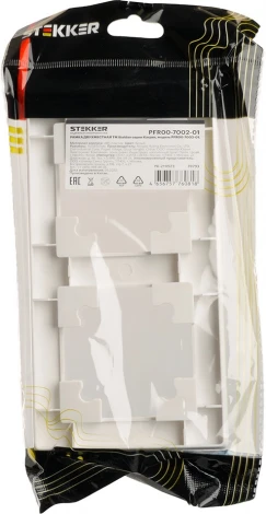 Рамка на 2 поста (белый) Stekker Катрин 39793