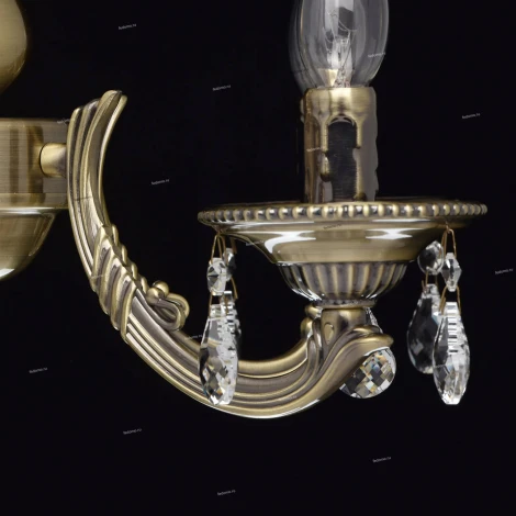 Подвесная люстра MW-Light Аврора 371011605 (220V, на цепи, подсвечник, свеча)