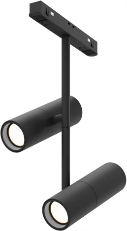 Трековый светильник магнитный 48V Maytoni Elti Duo TR005-2-2X12W3K-B (LED, круглые)