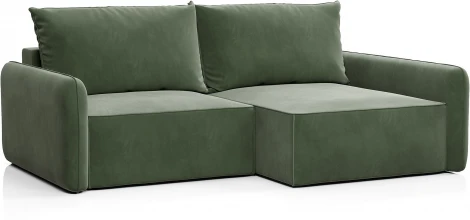 ПОРТЛЕНД Диван угловой зеленый D1 furniture арт.AAA41670003