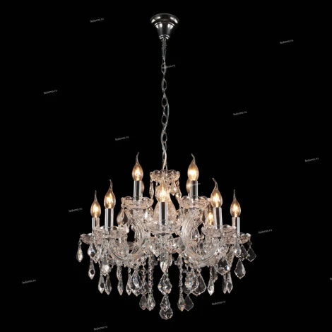 Crystal Lux Ines SP8+4 CHROME/TRANSPARENT
