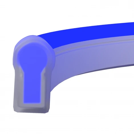 Гибкий неон 25x13 220В 8Вт/м Blue IP65 50м Maytoni 201235