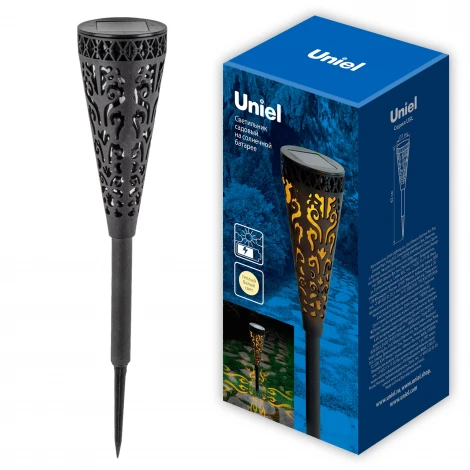 Садовый светильник на солнечной батарее «Аркана». 1 светодиод, 1*АА Ni-Mh аккумулятор в/к. IP44 Uniel USL-S-819/PT450 ARCANA