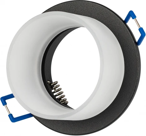 Встраиваемый точечный светильник ЭРА DK106 BK (12V, круглые)