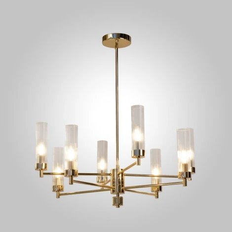 Подвесная люстра на штанге AM Group INDIGO INDIGO SP8 FGD (220V)