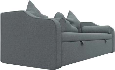 Диван детский прямой Рико (Серый/Рогожка) Лига Диванов арт.123681