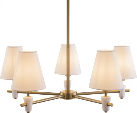 Потолочная люстра на штанге Freya Pietra FR5371CL-05BS (220V)