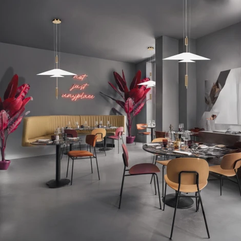 Подвесной светильник Loft It Skylar 10244/C Brass (220V, на тросе, круглые)