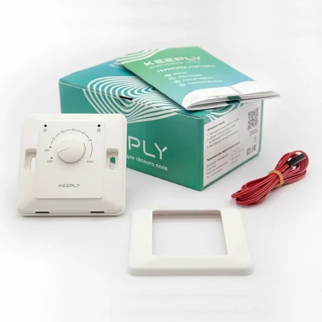 Терморегулятор белый 10.10 E KEEPLY