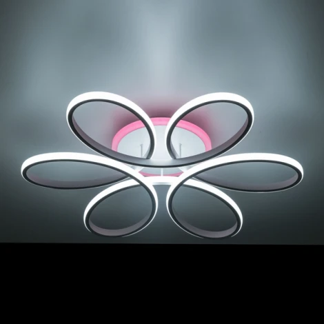 Потолочная люстра RGB Citilux Сезар Смарт CL233A170E (LED, 220V, умный дом - Алиса, Маруся, Сири, цветы)