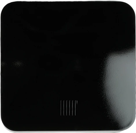 Выключатель одноклавишный с подсветкой (черный) Stekker София 49292