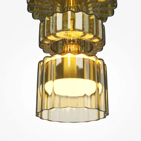 Подвесной светильник Maytoni Level MOD253PL-L18BS3K3 (LED, 220V, на проводе, круглые)