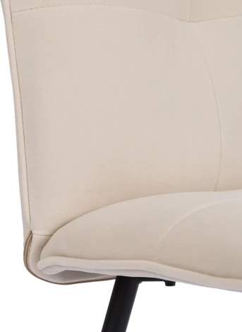 Стул обеденный Sweet Tetchair (Флок/Молочный,Черный) арт.24646