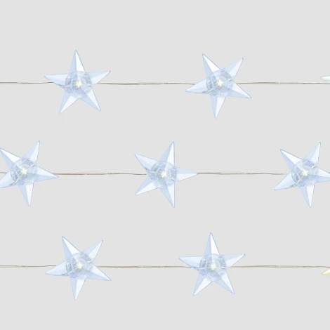 Гирлянда линейная Feron CL571 41645 Звездочки, статичная, 1.8м USB 5000K