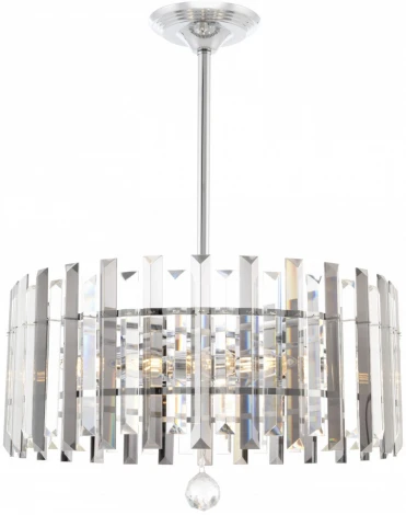 Подвесная люстра хрустальная на штанге Arte Milano Sorrento-1409 371409/6/350/470 CR (220V)