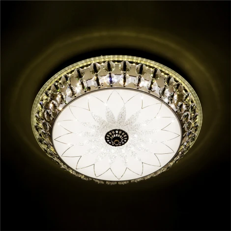 Потолочный светильник светодиодный с пультом с регулировкой цветовой температуры и яркости LED4U LED4U L1111-500 AB